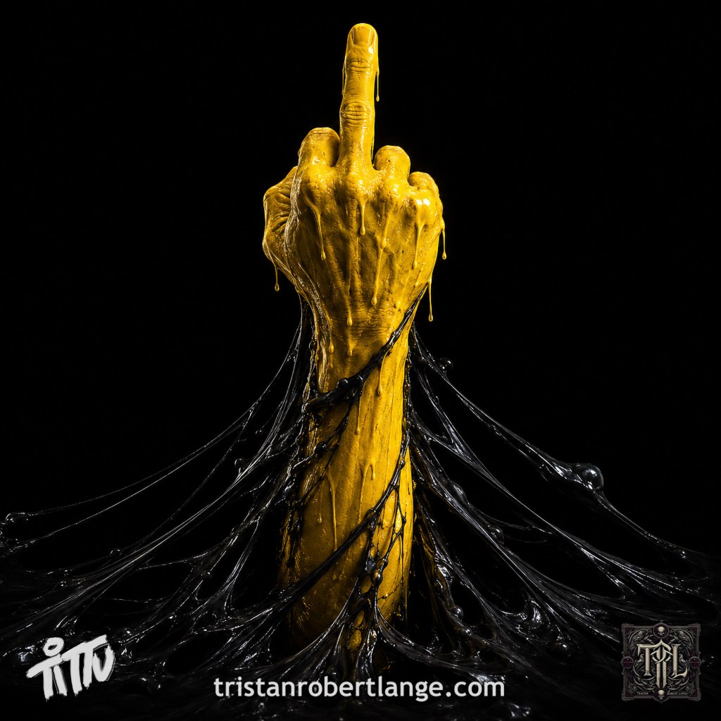 The Middle-Finger Christ